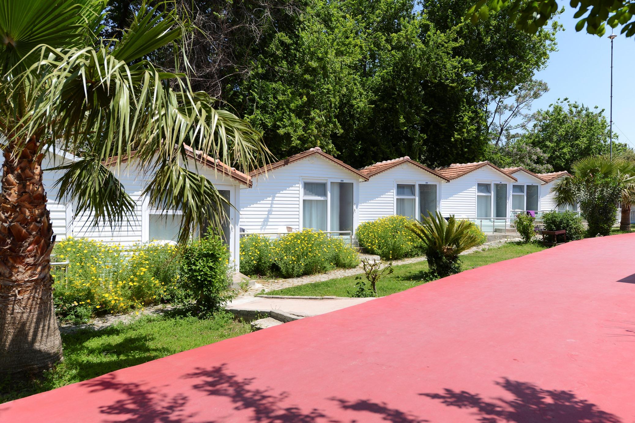 Altinkum Bungalows Side Bagian luar foto