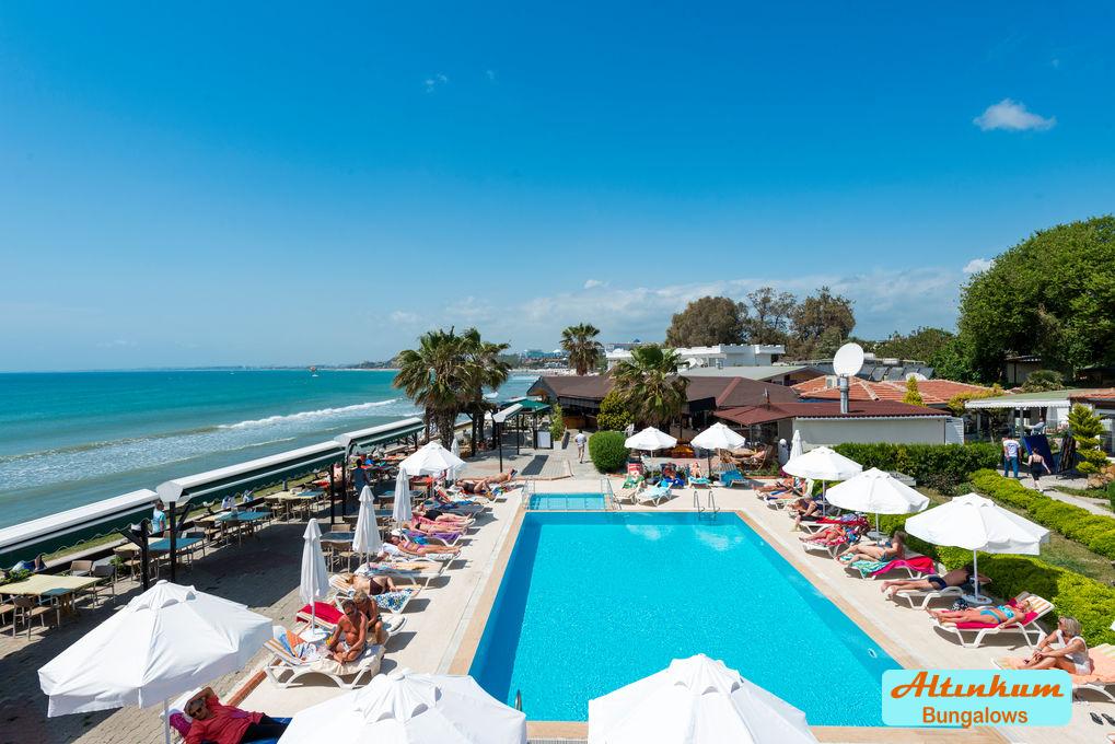 Altinkum Bungalows Side Bagian luar foto