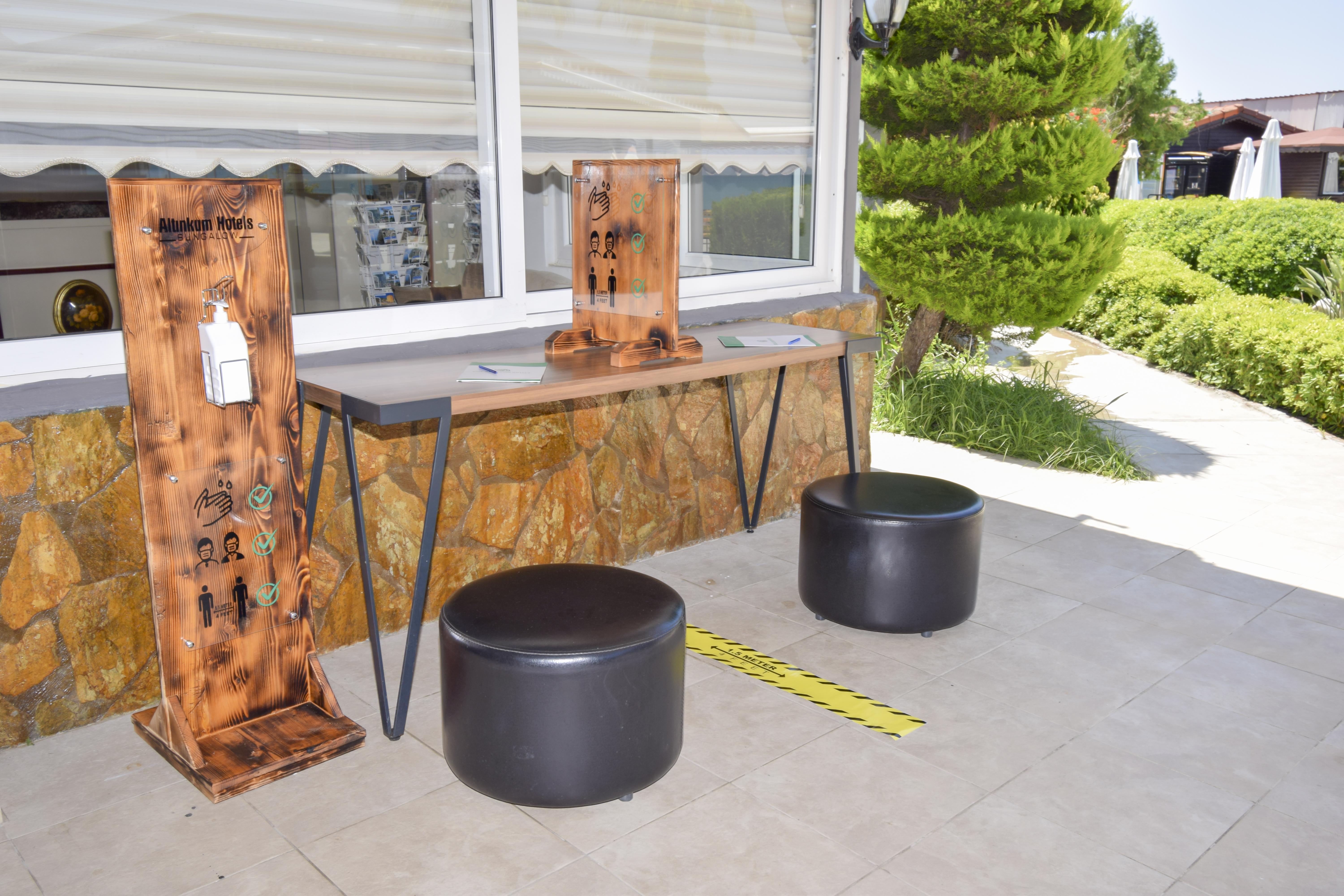 Altinkum Bungalows Side Bagian luar foto