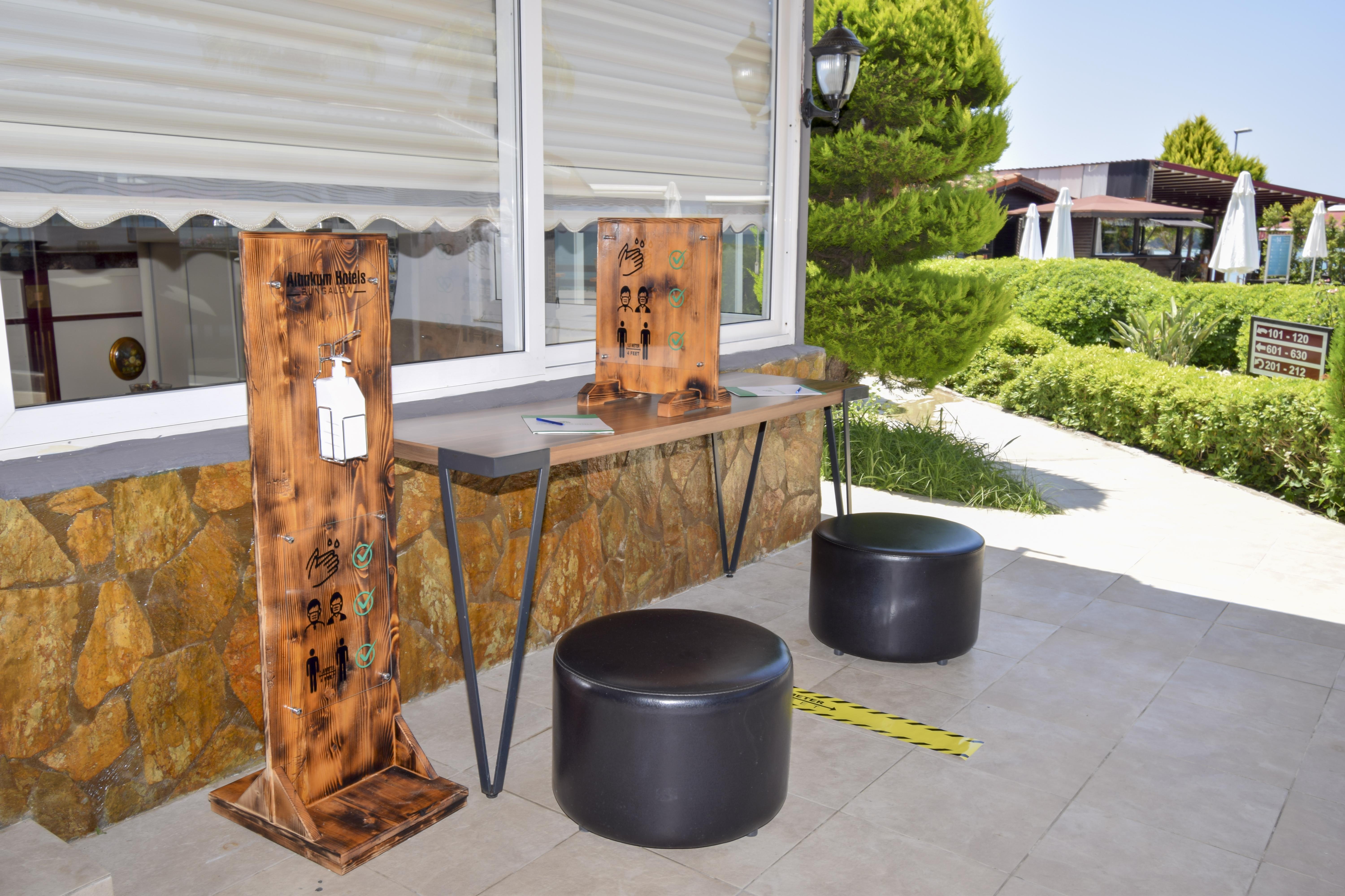 Altinkum Bungalows Side Bagian luar foto