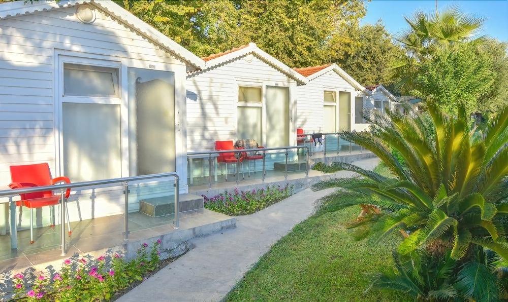 Altinkum Bungalows Side Bagian luar foto