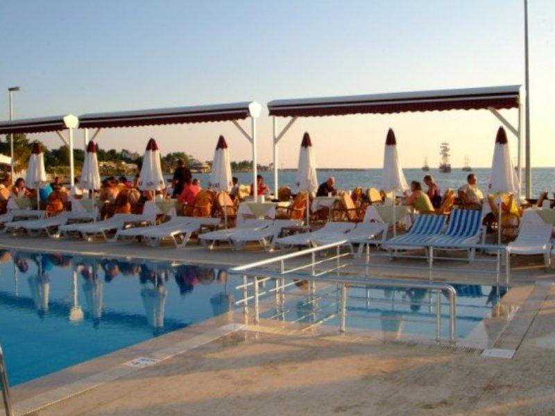 Altinkum Bungalows Side Bagian luar foto