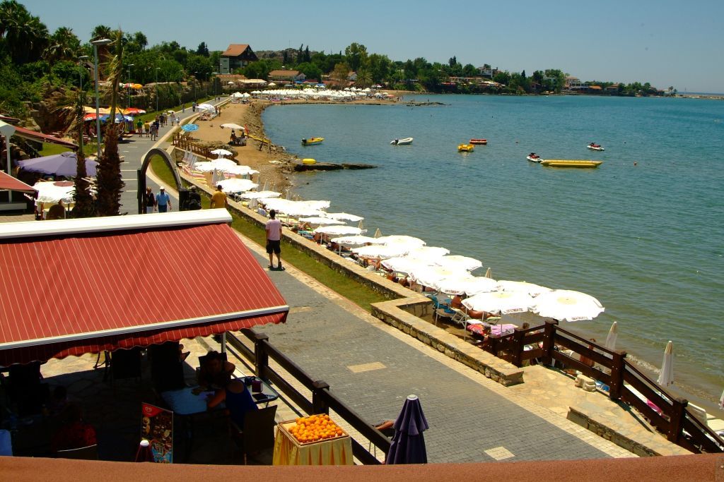 Altinkum Bungalows Side Bagian luar foto